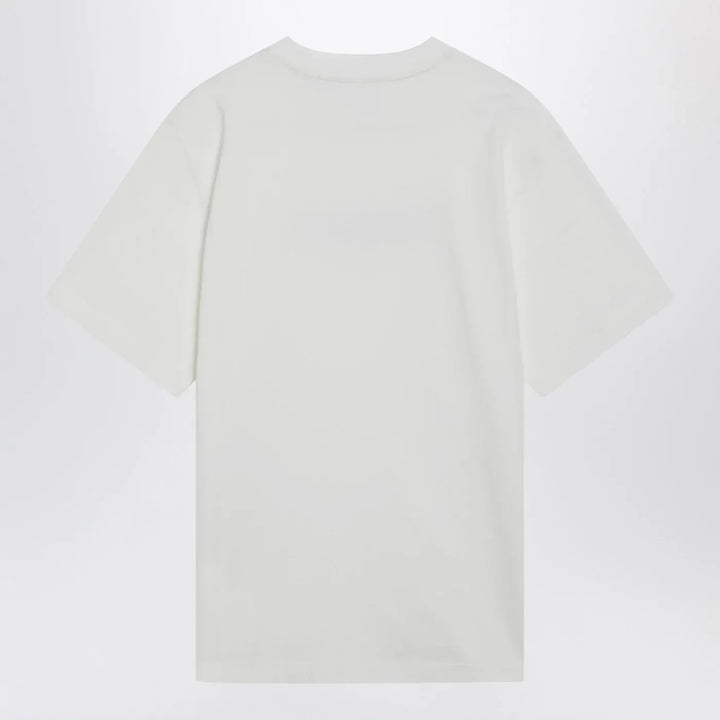 Burberry - White T-shirt with logo print Brand Shirt