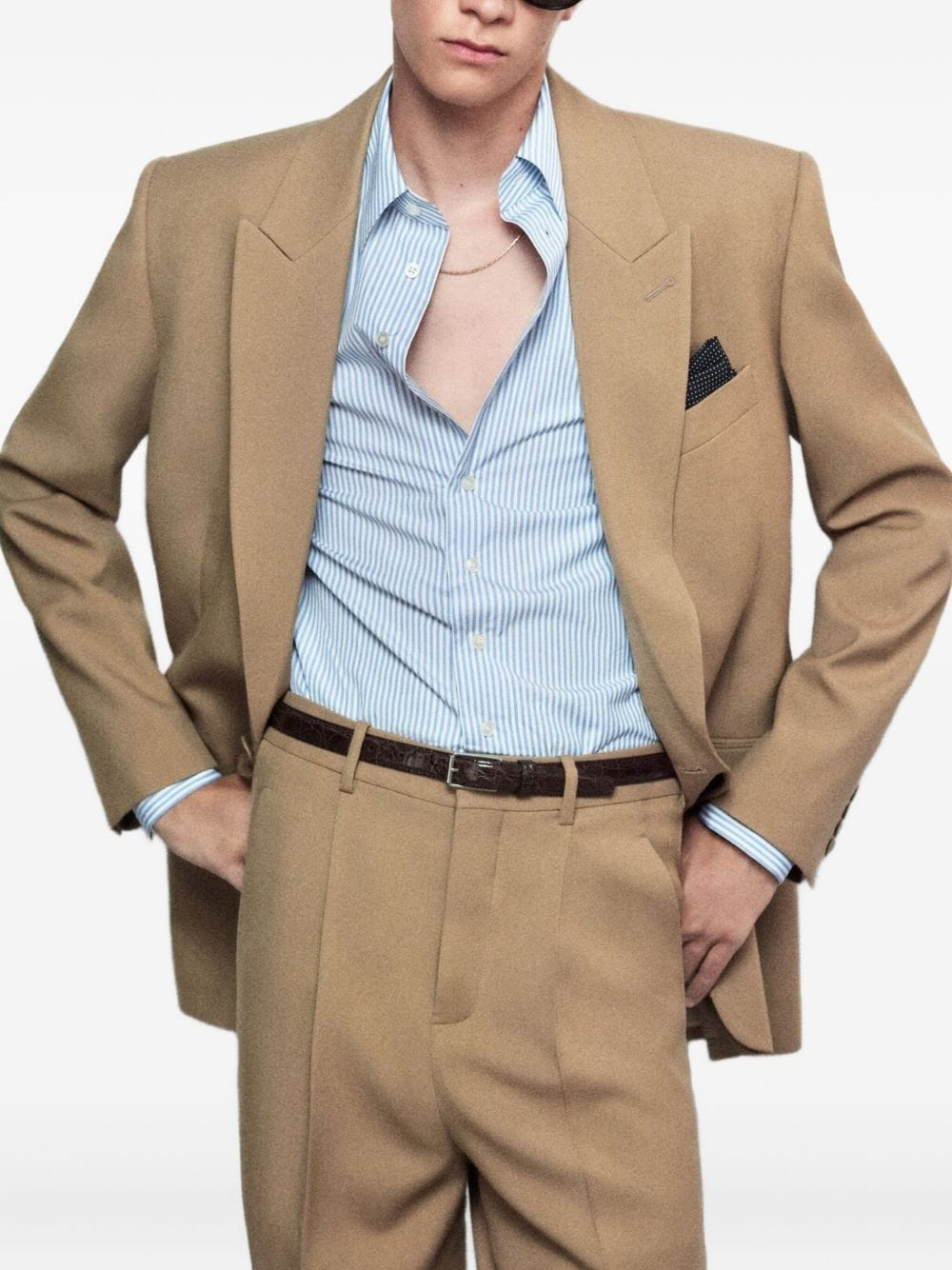 Saint Laurent Shirts 39 Saint Laurent Shirts Blue Saint Laurent Blue Shirt – Timeless Parisian Style Brand