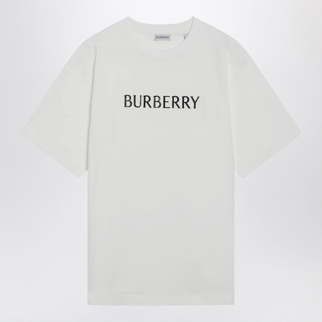 Shirts & Tops Burberry - White T-shirt with logo print Brand