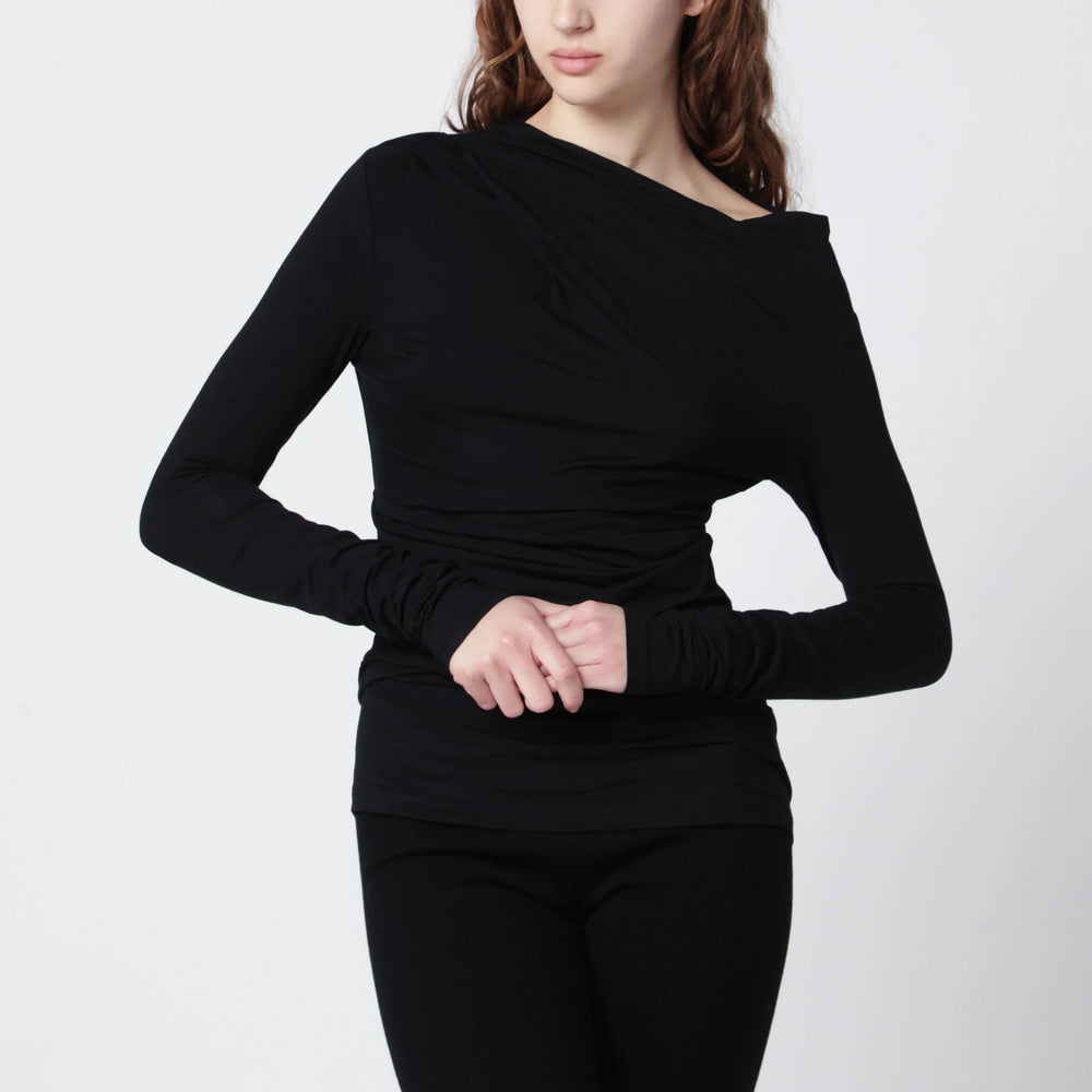 Entire Studios - Black twist top Brand Shirts & Tops S