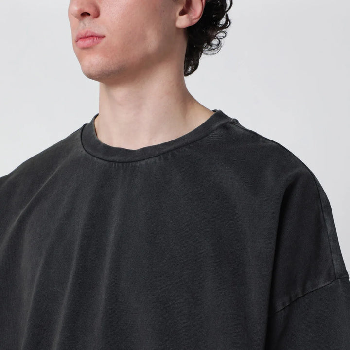 Entire Studios - Washed black boxy T-shirt Brand Shirts &amp; Tops