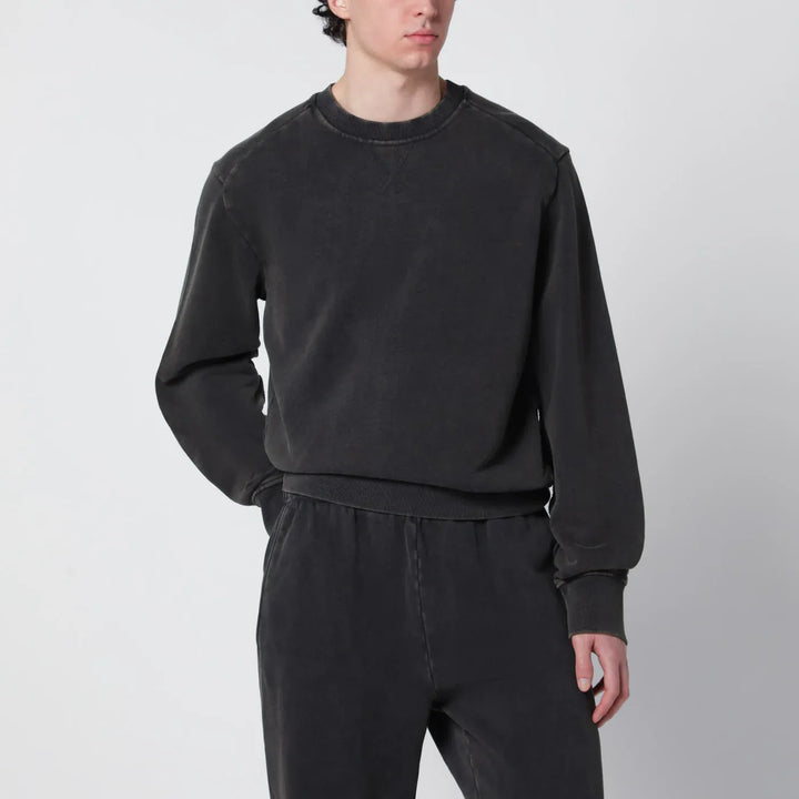Entire Studios - Washed black cotton crewneck sweatshirt Brand Shirts &amp; Tops S