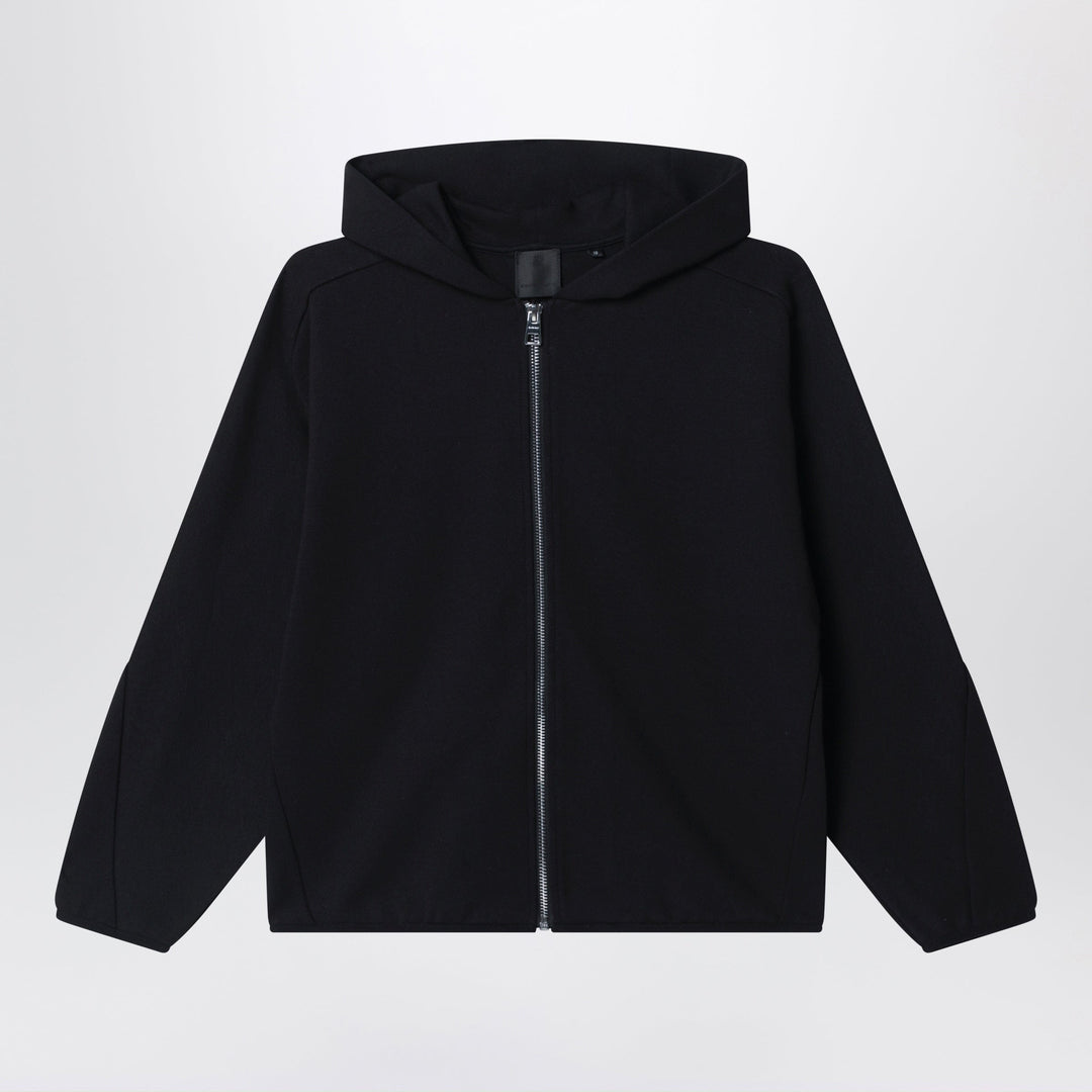 Shirts &amp; Tops Givenchy - Black zip-up sweatshirt with logo embroidery Brand