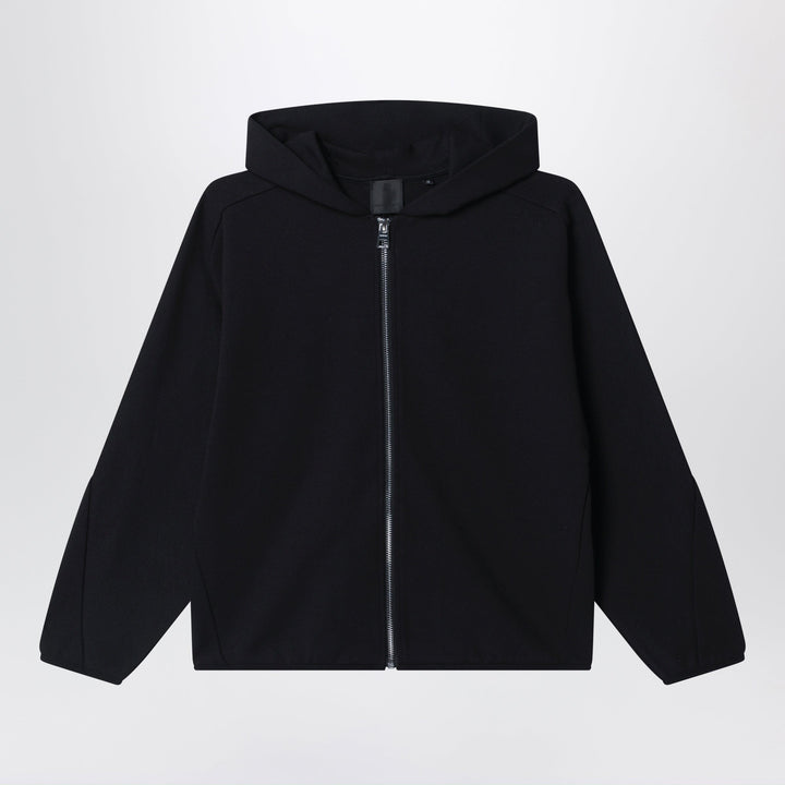 Shirts &amp; Tops Givenchy - Black zip-up sweatshirt with logo embroidery Brand