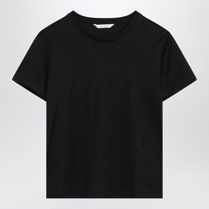 Shirts &amp; Tops XS Max Mara - Black cotton T-shirt Brand