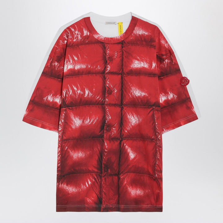Shirts &amp; Tops Moncler X A$AP Rocky - Red cotton T-shirt with digital print Brand