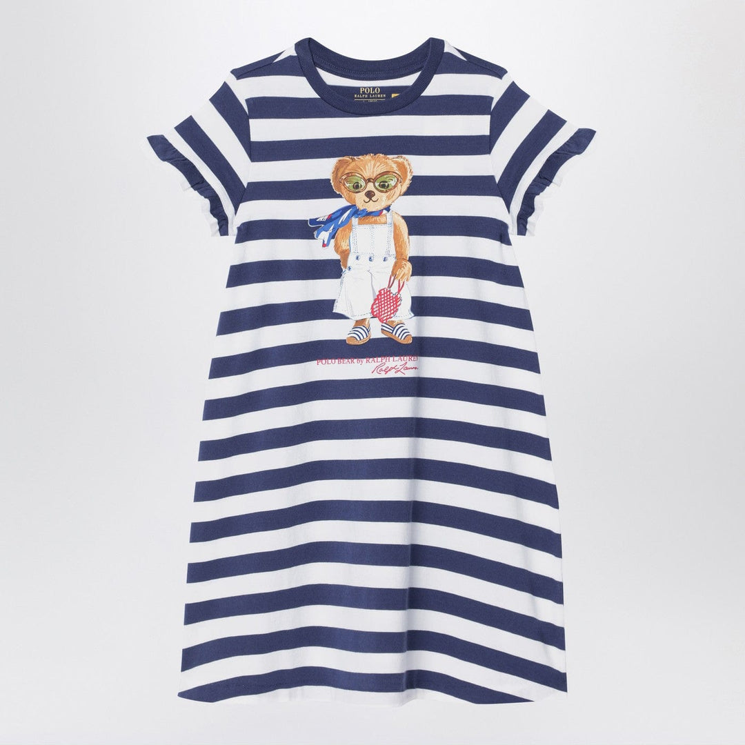 Shirts &amp; Tops Polo Ralph Lauren - Polo Bear striped dress navy blue/white Brand