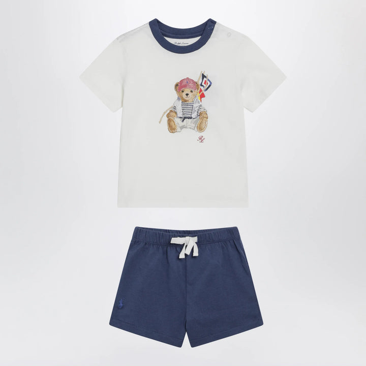 Polo Ralph Lauren - White/blue Polo Bear two-piece set Brand Shirts &amp; Tops 6