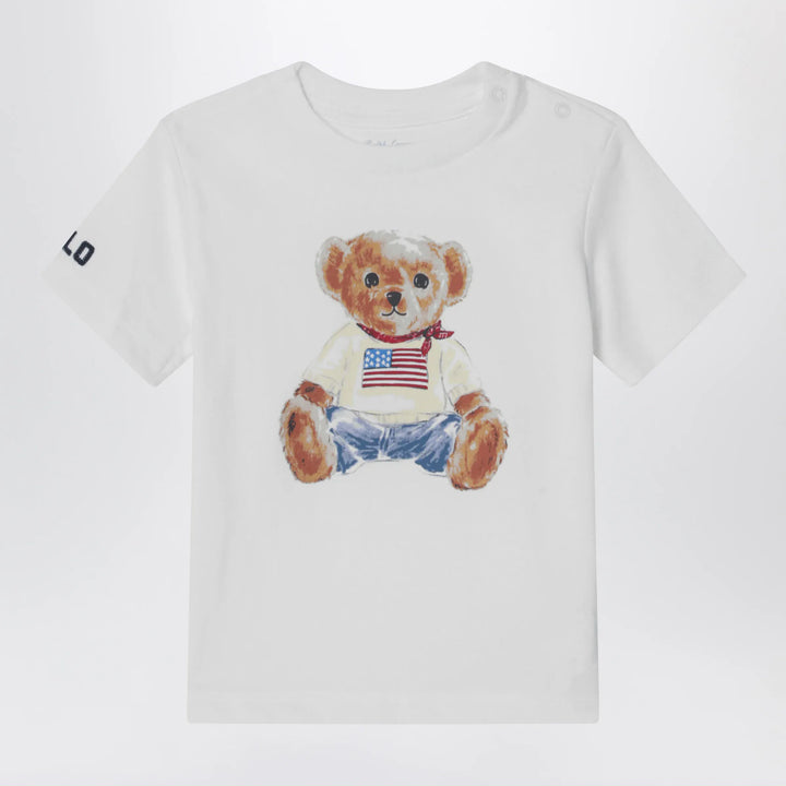 Polo Ralph Lauren - White Polo Bear T-shirt Brand Shirts &amp; Tops 3M