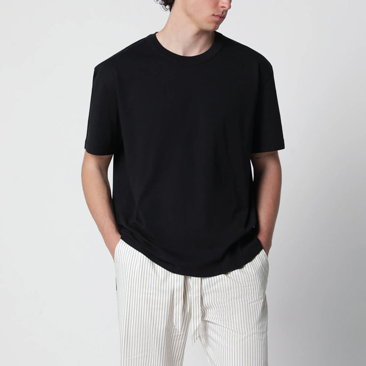 Tekla - Black washed short-sleeve T-shirt Brand Shirts &amp; Tops S