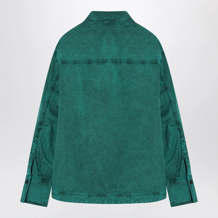 The Attico - Green cotton shirt Brand Shirts &amp; Tops