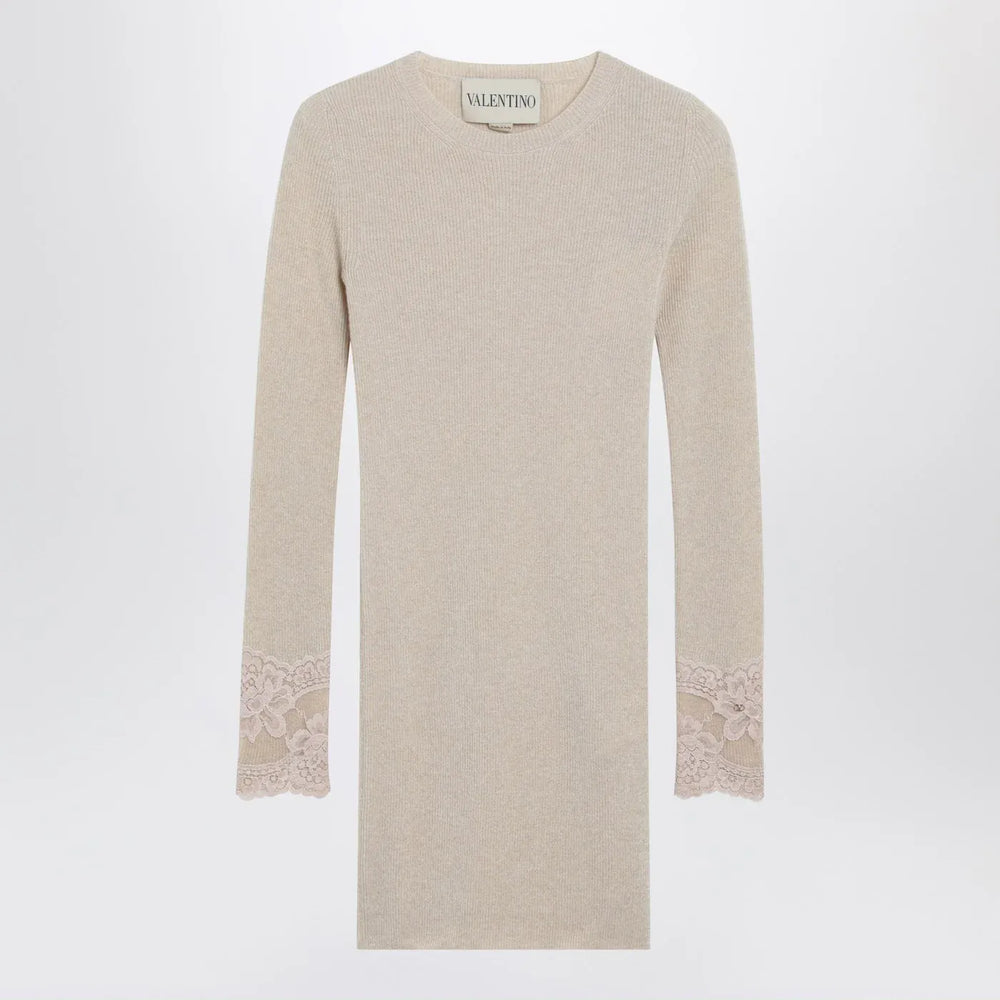 Valentino - Alabaster cashmere sweater Brand Shirts & Tops L