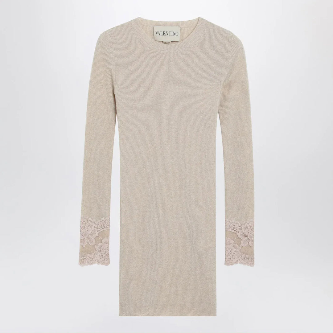 Valentino - Alabaster cashmere sweater Brand Shirts &amp; Tops L