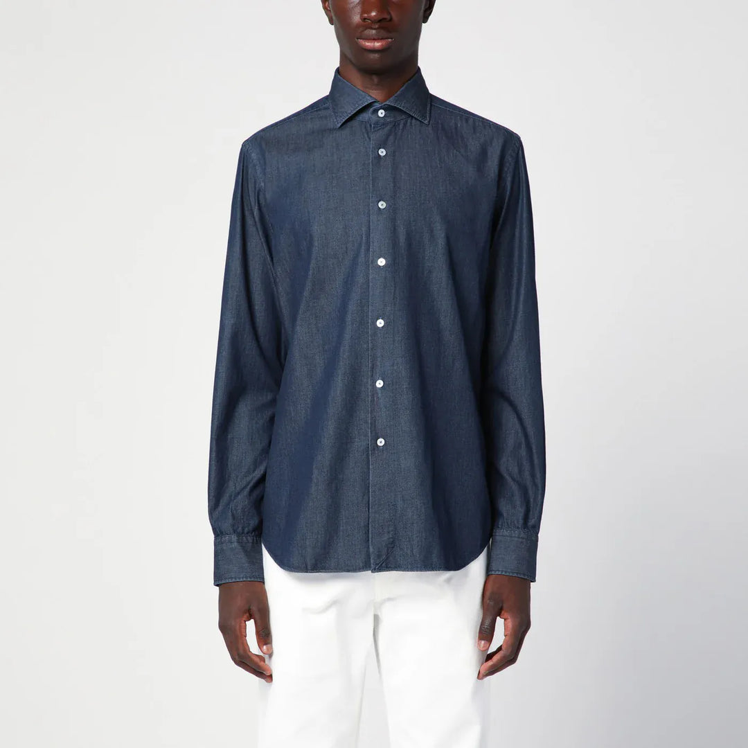 XACUS - Blue denim Casual shirt Brand Shirts &amp; Tops 43