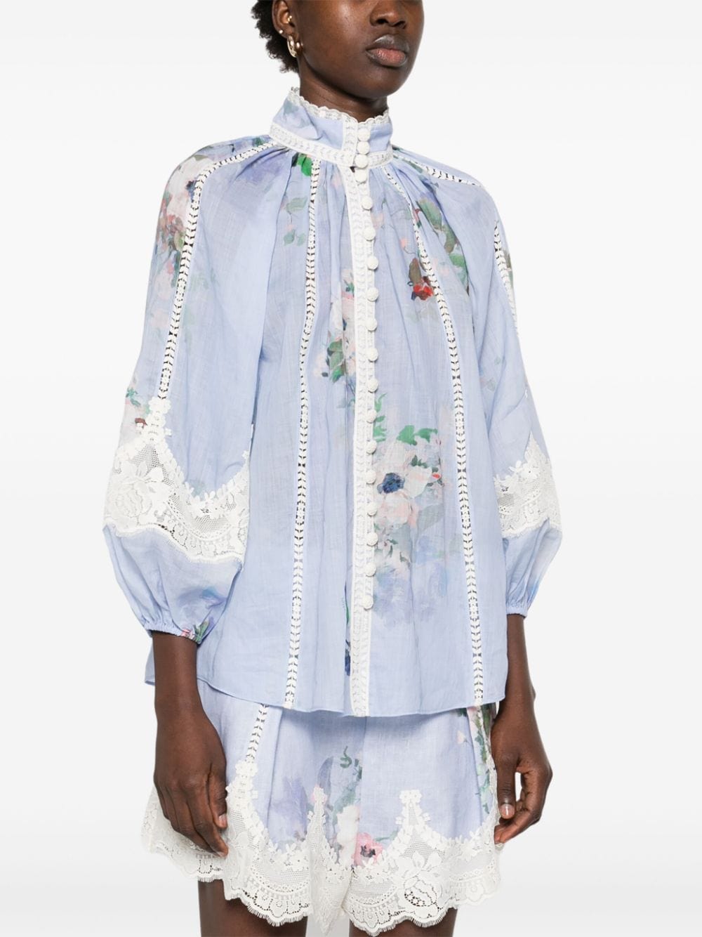 Zimmermann Shirts Zimmermann Shirts Clear Blue Zimmermann Shirts Clear Blue Brand