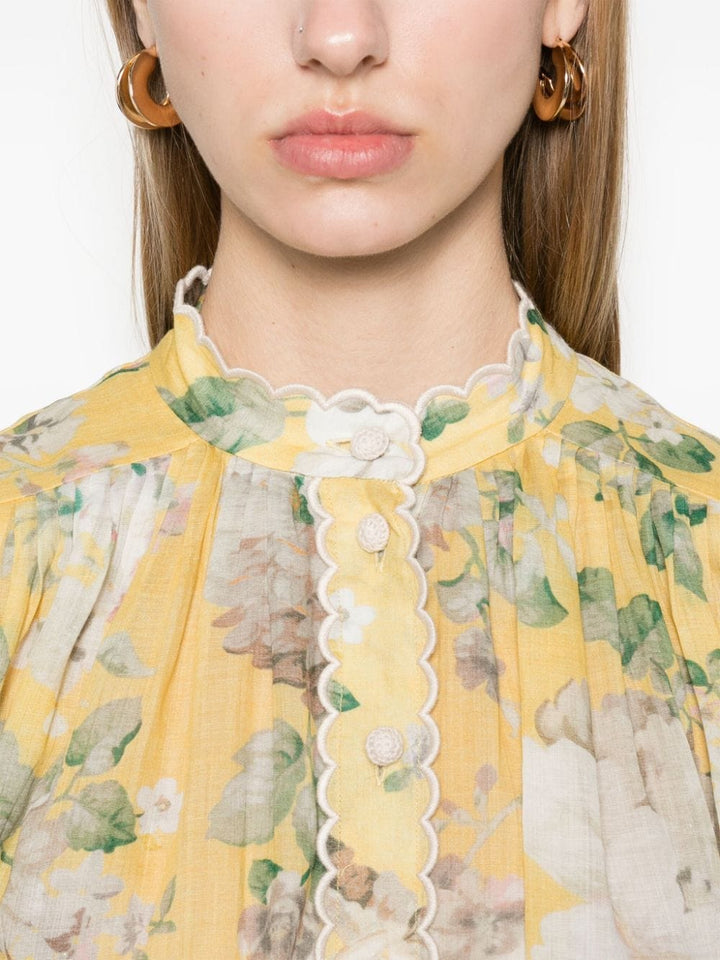 Zimmermann Shirts 2 Zimmermann Shirts Yellow Zimmermann Shirts Yellow Brand