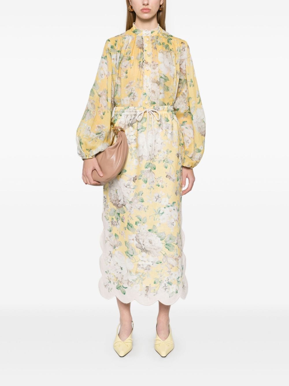Zimmermann Shirts 2 Zimmermann Shirts Yellow Zimmermann Shirts Yellow Brand