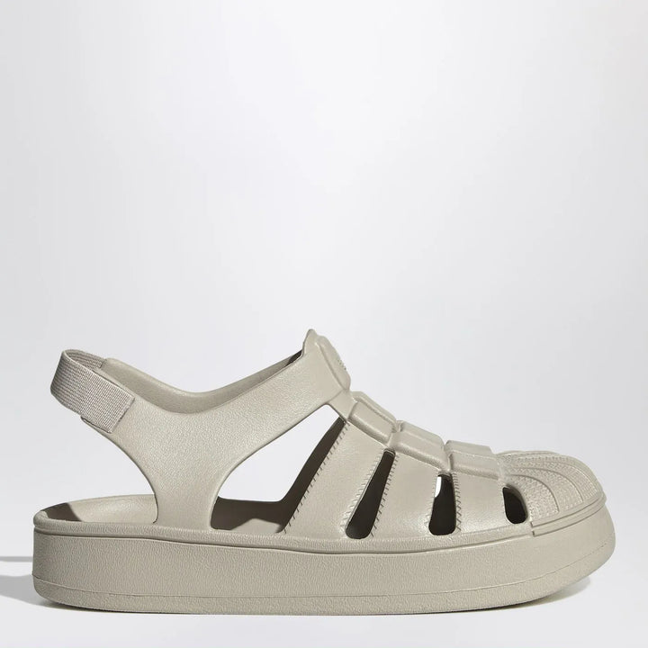 adidas Originals - Beige Superstar sandals Brand Shoes 28