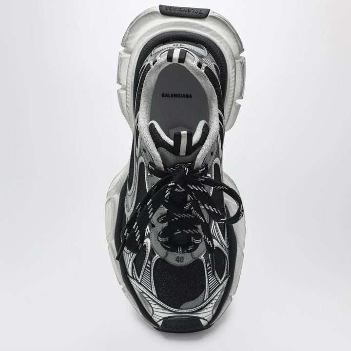 Balenciaga - 3XL Sneakers in black and silver with glitter Brand Shoes
