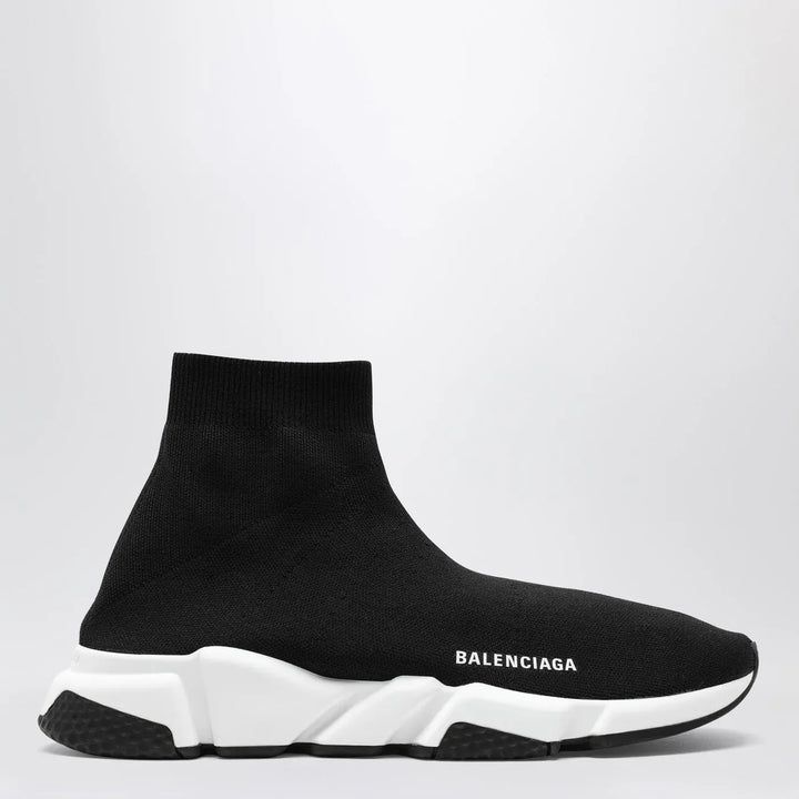 Balenciaga - Black mesh and white Speed Sneakers Brand Shoes 43 IT