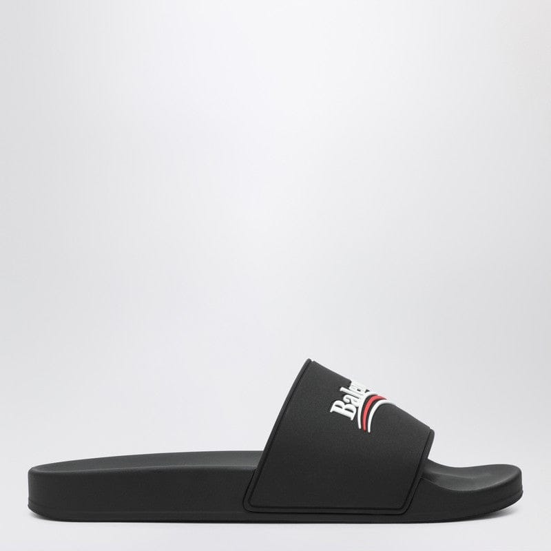 Shoes Balenciaga - Pool Slide rubber sandals in black - 40 IT Brand