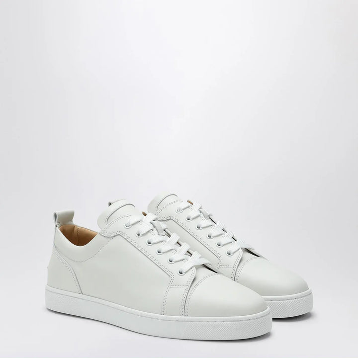 Christian Louboutin - White leather Sneaker Louis Junior Brand Shoes