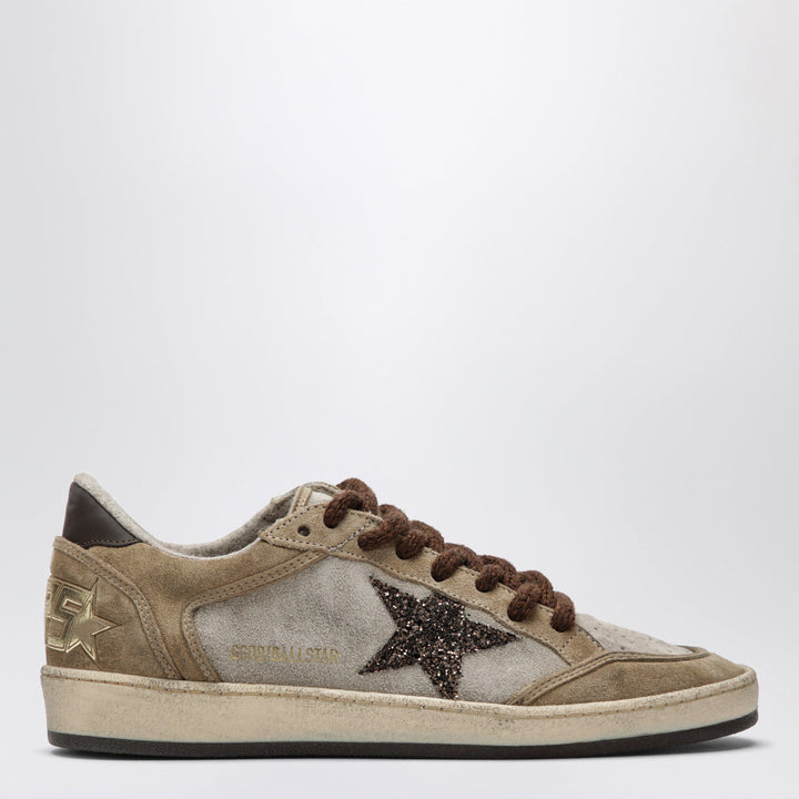 Shoes Golden Goose - Ball-Star beige/brown suede sneakers Brand