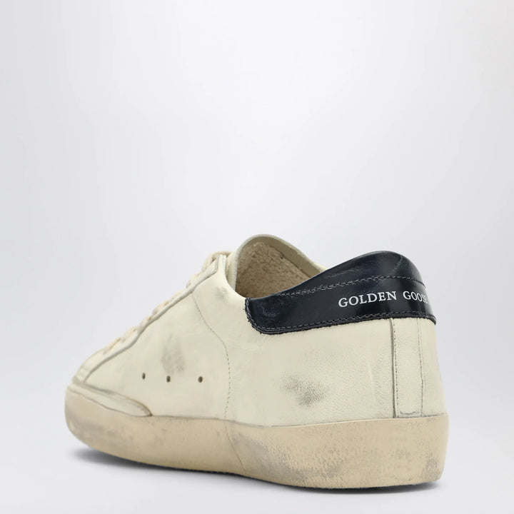 Golden Goose - Super-star beige/blue low Sneakers Brand Shoes