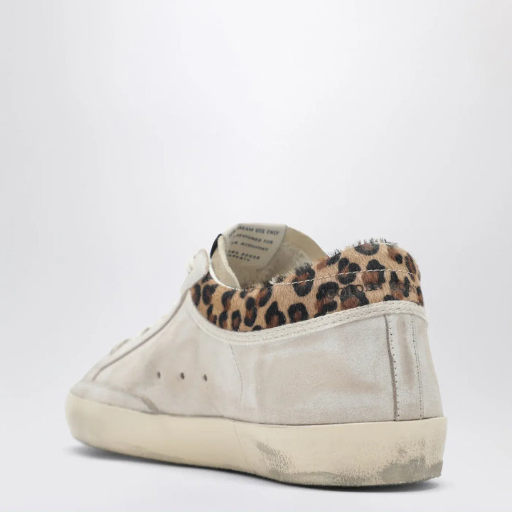 Golden Goose - Super-Star beige Sneakers with pony hair details Brand Shoes