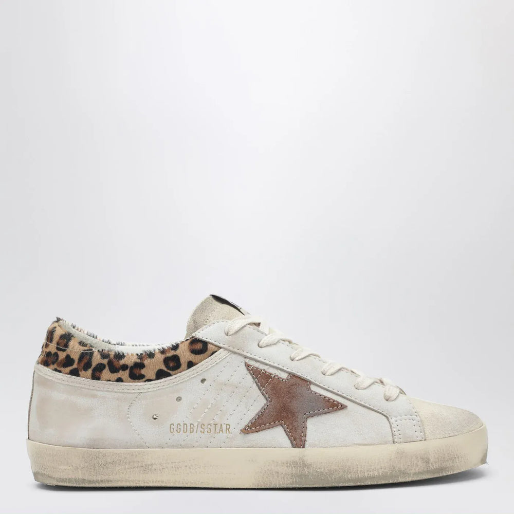 Golden Goose - Super-Star beige Sneakers with pony hair details Brand Shoes 36 IT
