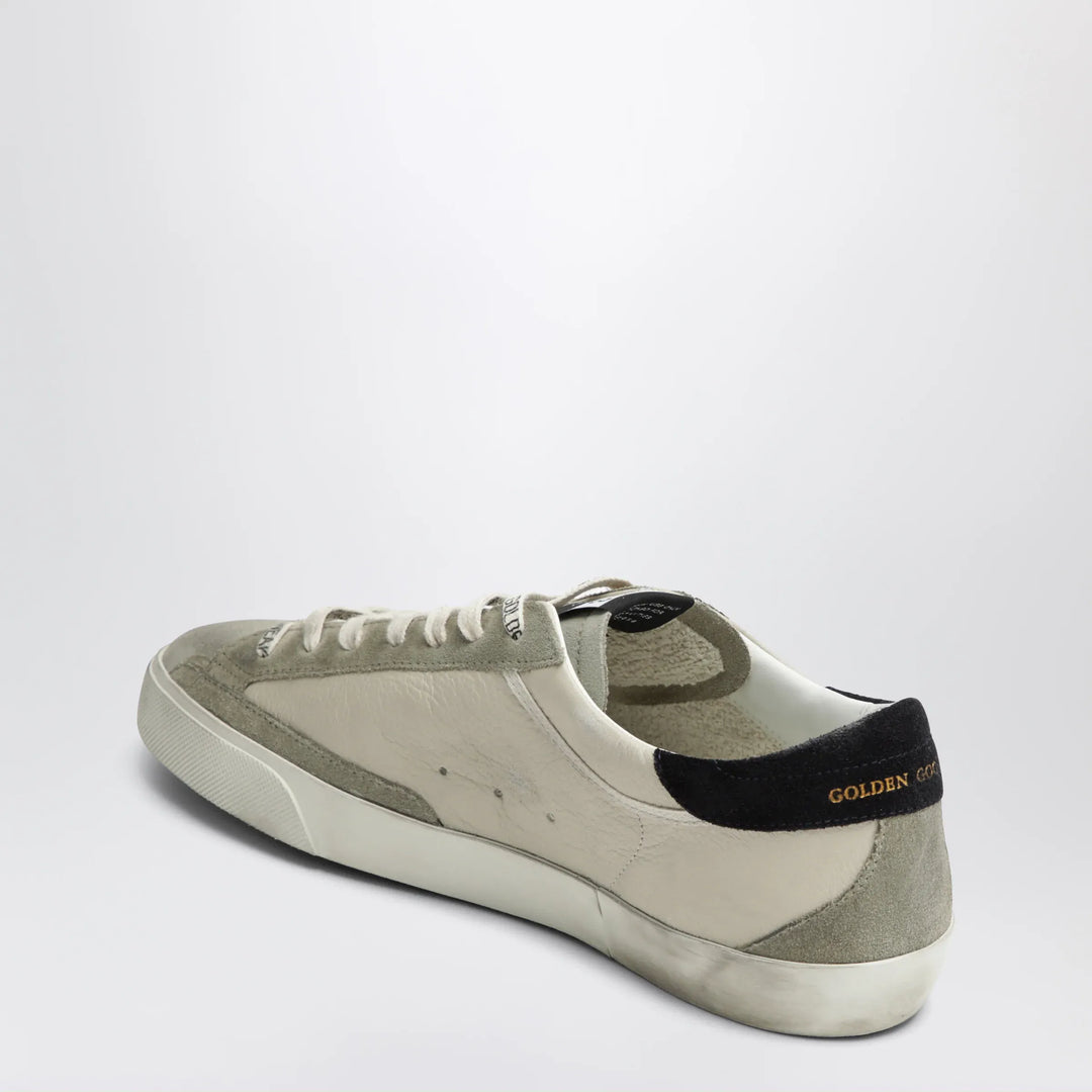 Golden Goose - Super-Star sneakers in cream/olive green/blue Brand Shoes