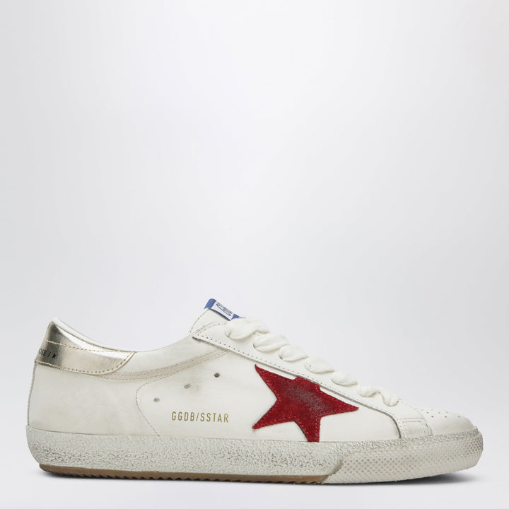 Shoes Golden Goose - Super-Star sneakers white/red/platinum Brand