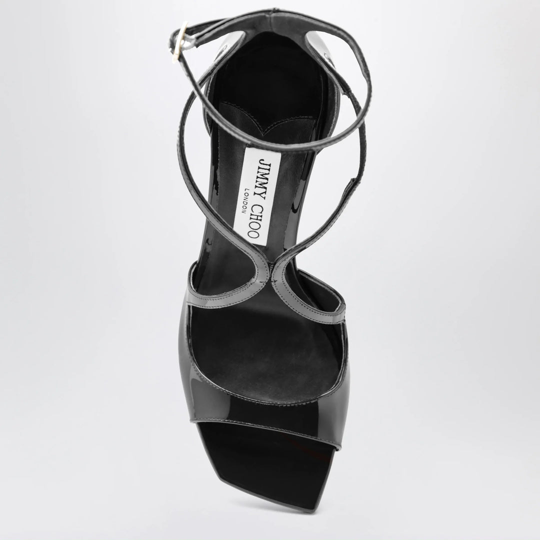 Jimmy Choo - Azia sandals in black patent leather Brand Shoes