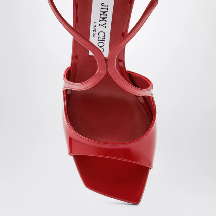 Jimmy Choo - Azia sandals in red patent leather Brand Shoes