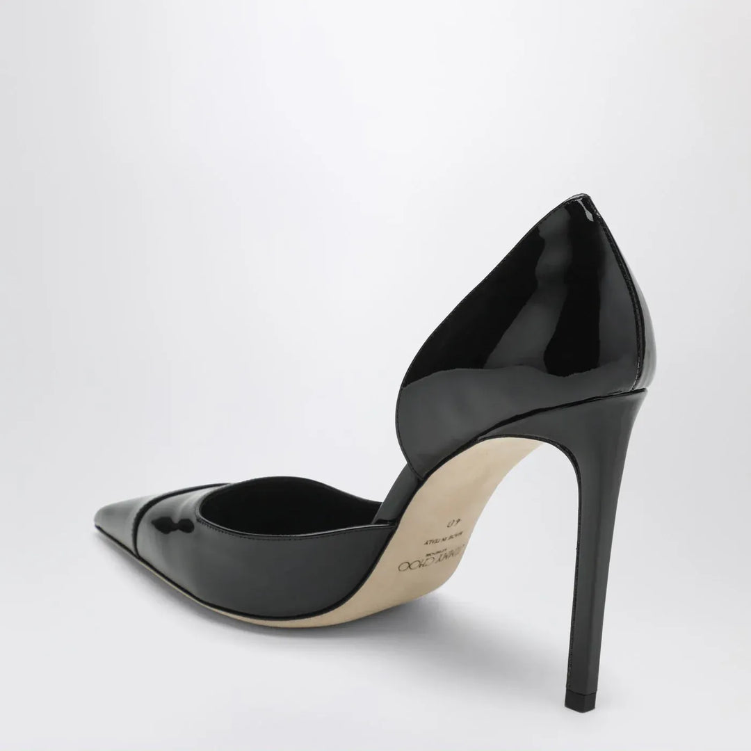 Jimmy Choo - Brigitte 100 pumps in black patent leather Brand Shoes