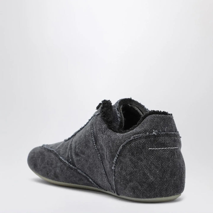 MM6 Maison Margiela - Anatomic Sneakers black canvas Brand Shoes