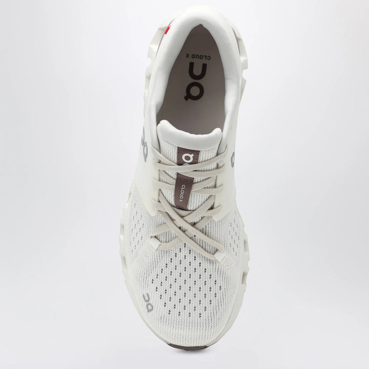 On - Cloud X 4 Ivory/Heron Sneakers Brand Shoes