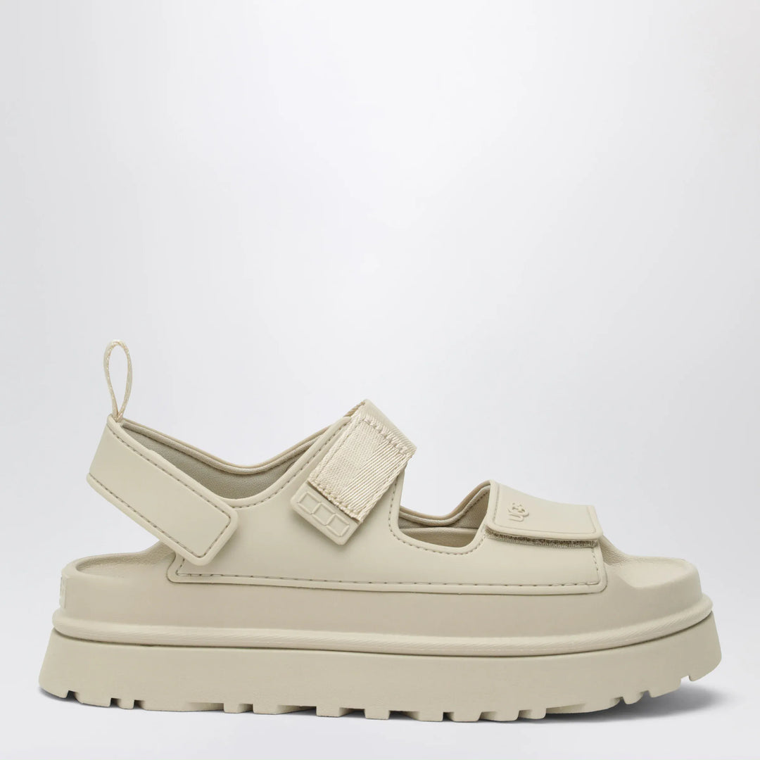 UGG - GoldenGlow platform EVA sandals in Sea Salt Brand Shoes 5 US