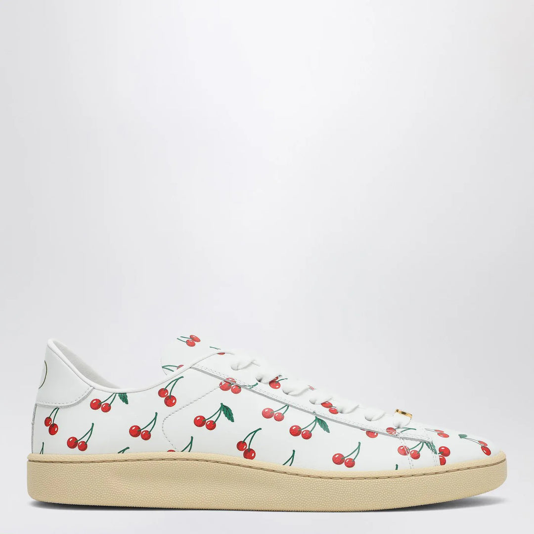 Valentino Garavani - Royco Sneakers white with Cherryfic pattern Brand Shoes 36 IT