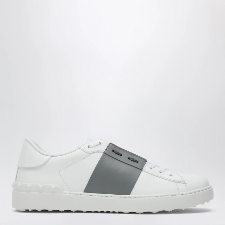 Valentino Garavani - White/Dark Steel Open Sneakers Brand Shoes 40 IT