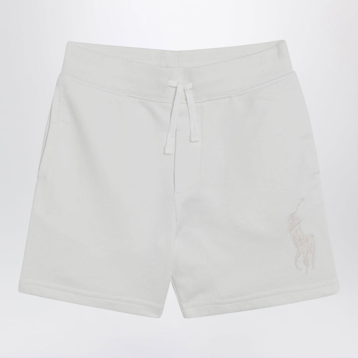 Shorts Polo Ralph Lauren - White shorts with embroidered logo Brand