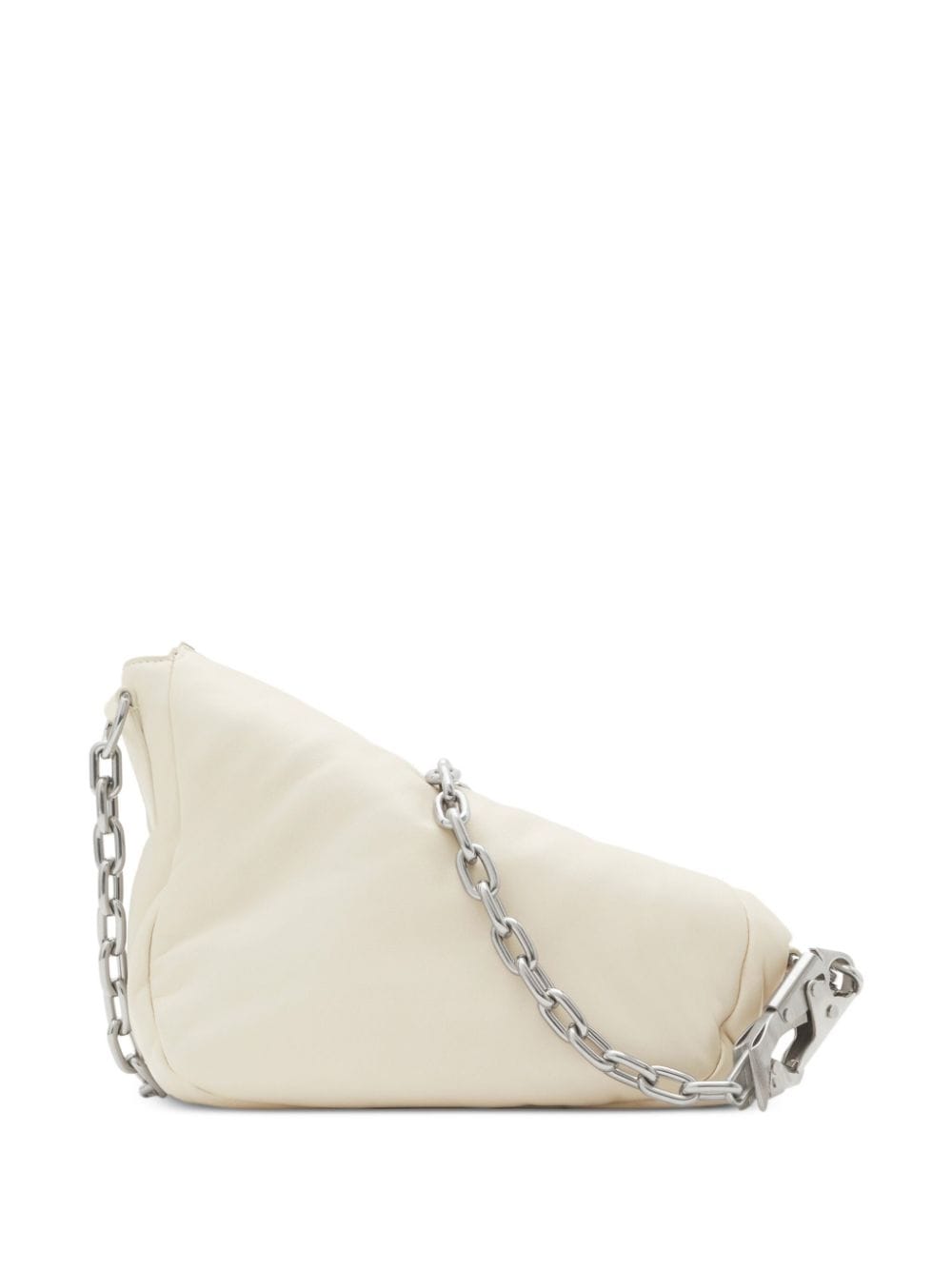 Burberry Shoulder UNI Burberry Shoulder Bags Burberry White Bags lambskin bag with ring embellishment and silver-tone hardware Brand