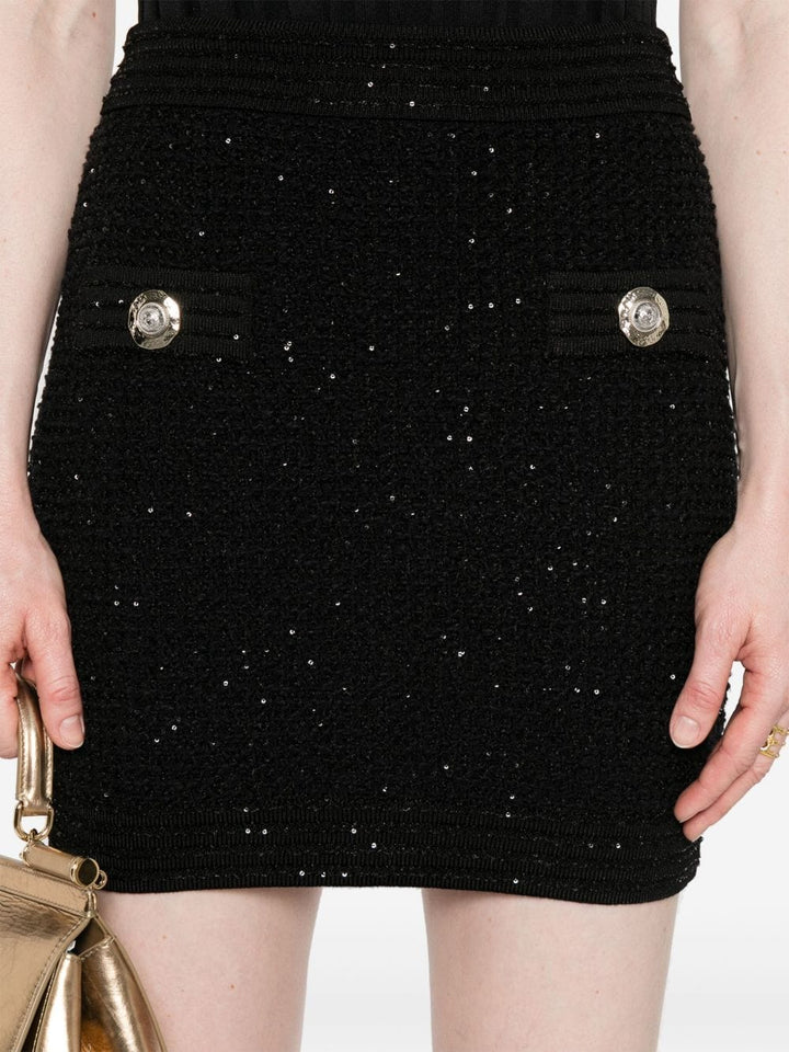 Balmain Skirts Balmain Skirts Black Balmain Skirts Black Brand
