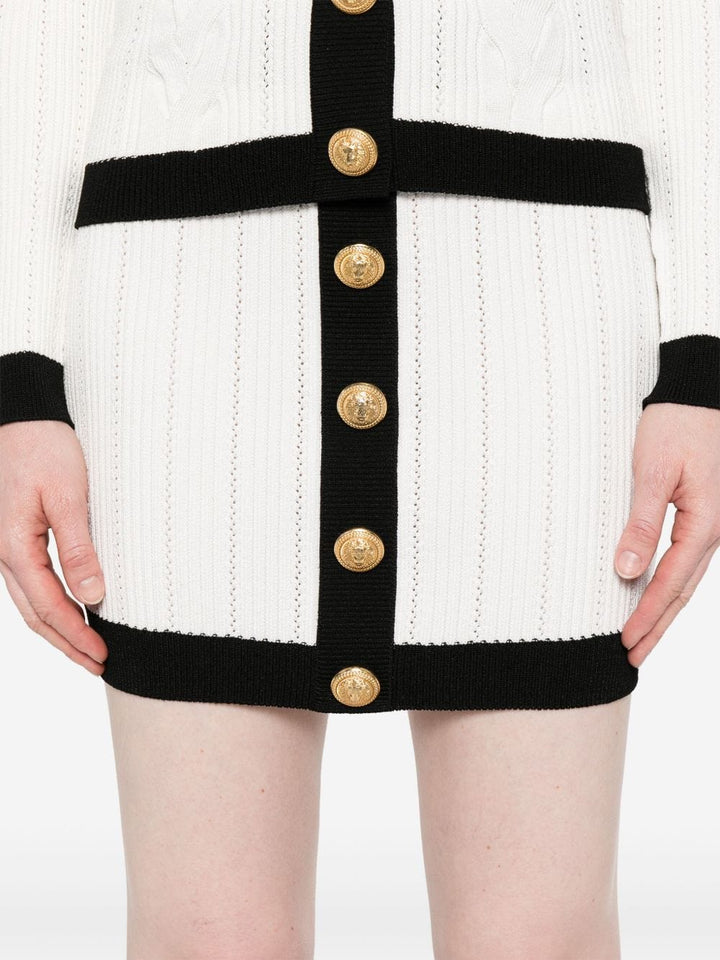 Balmain Skirts Balmain Skirts White Balmain Skirts White Brand
