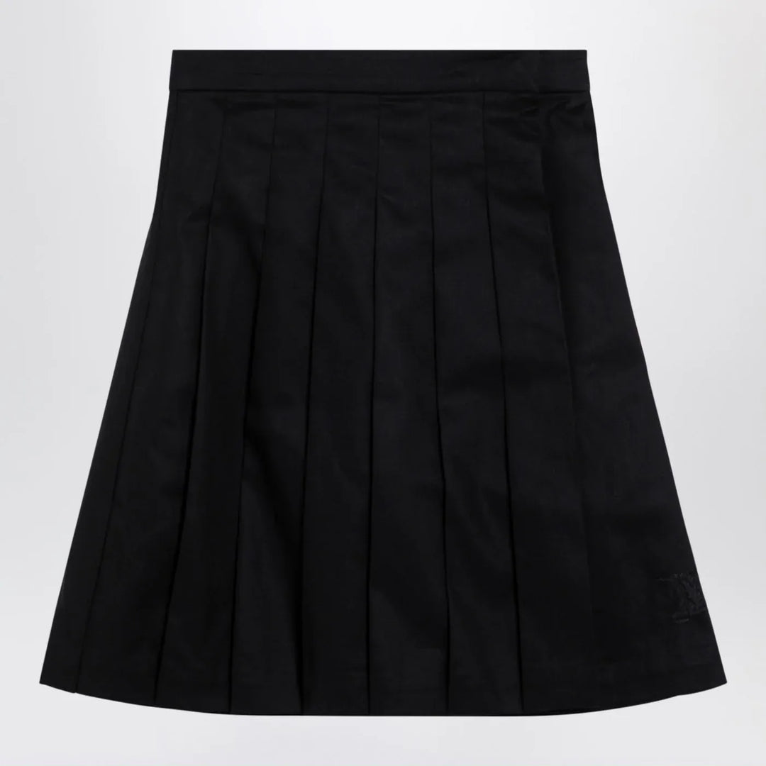Burberry - Black cotton-blend skirt Brand Skirts 3Y