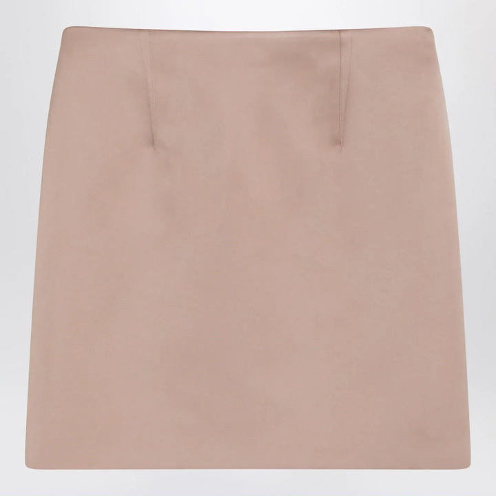 Chloé - Short pink satin pencil skirt Brand Skirts
