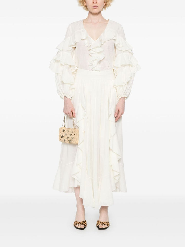 Zimmermann Skirts Zimmermann Skirts White Zimmermann Skirts White Brand