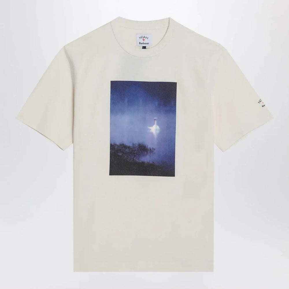 Barbour - Archive T-shirt white Barbour x NOAH Brand T-Shirts S