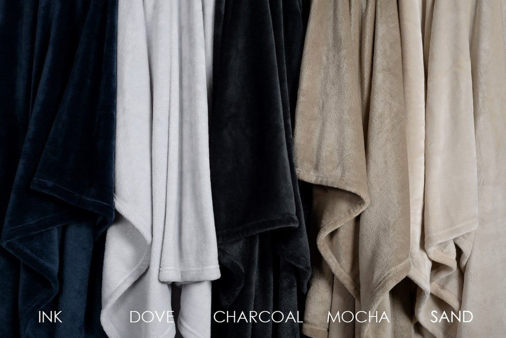 Brogo Throws Brogo Microfibre Supersoft Throw Sand Brand