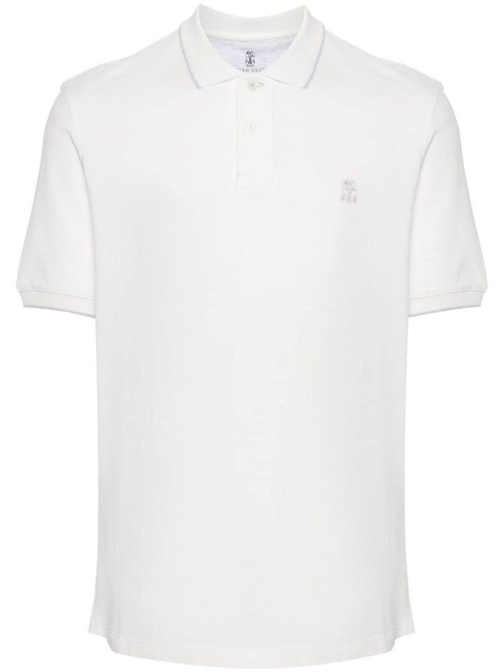 Brunello Cucinelli Topwear M Brunello Cucinelli T-shirts and Polos White Brunello Cucinelli T-shirts and Polos White Brand